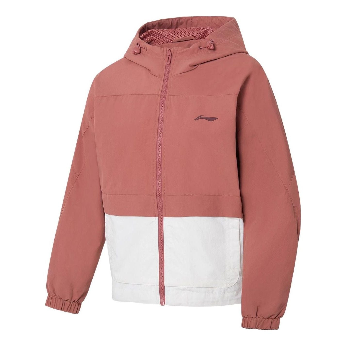 (WMNS) Li-Ning Gym Series Loose Sports Hooded Jacket 'Pink' AFDS010-2 - 1