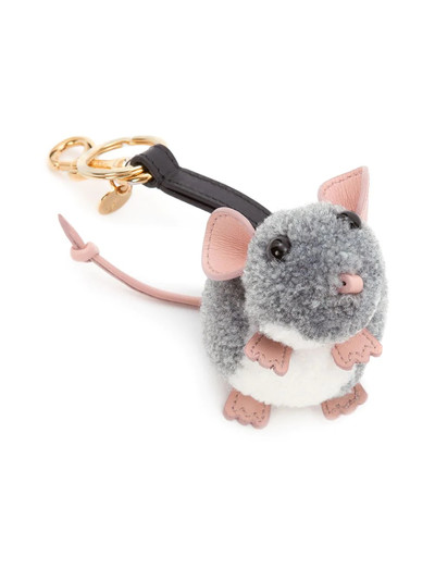 JW Anderson Benjamin mouse-shaped keyring outlook