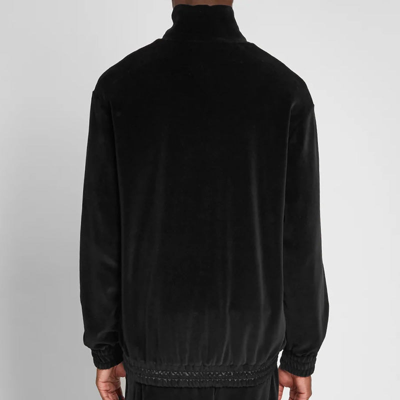 Gucci Chenille Embroidered Zip Up Black Jacket 595533-XJBTD-1082 - 4