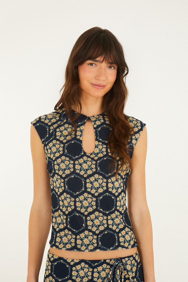 Farm Club Tulle Blouse 1