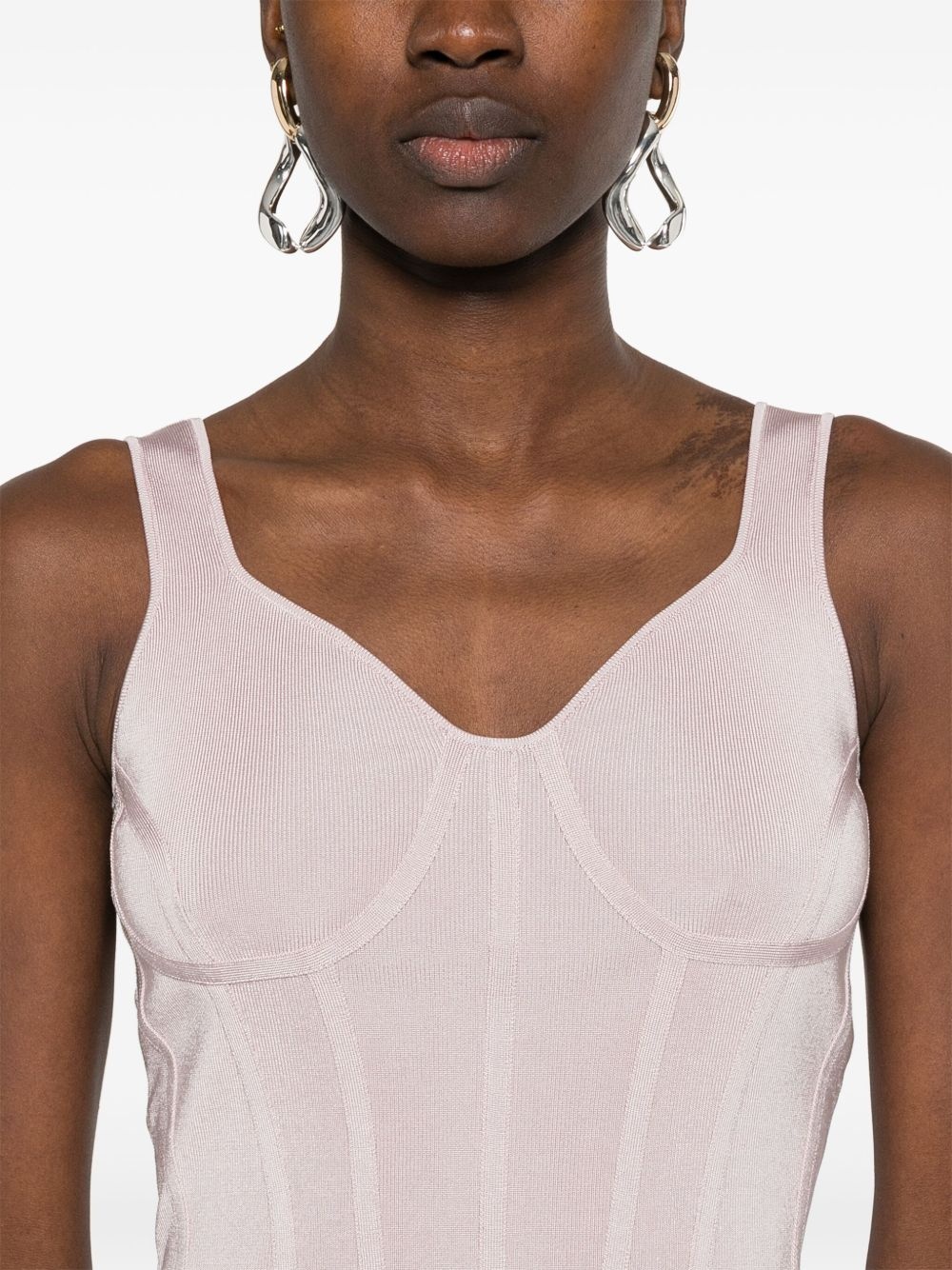 panelled tank top - 5