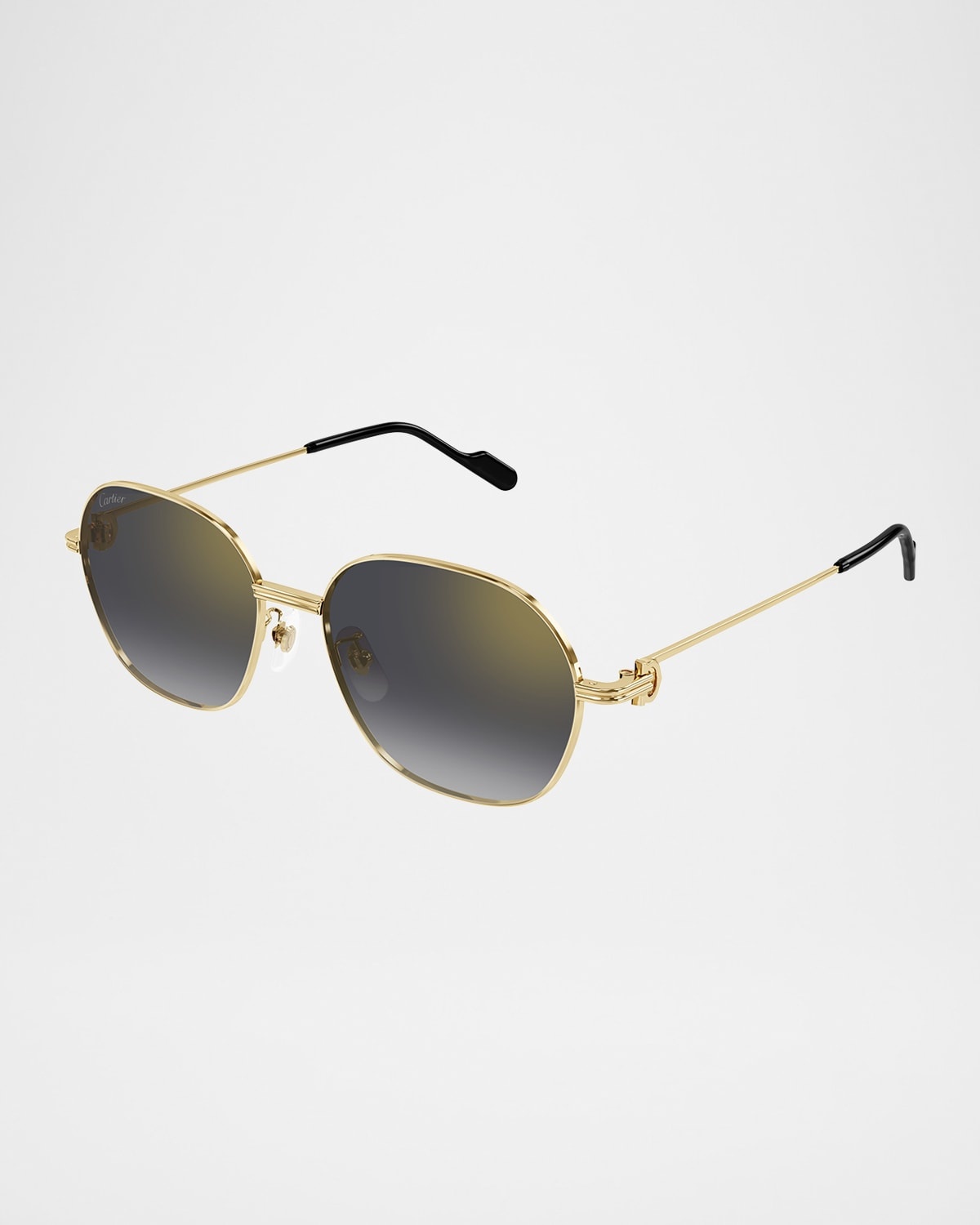 Gradient Metal Butterfly Sunglasses - 3