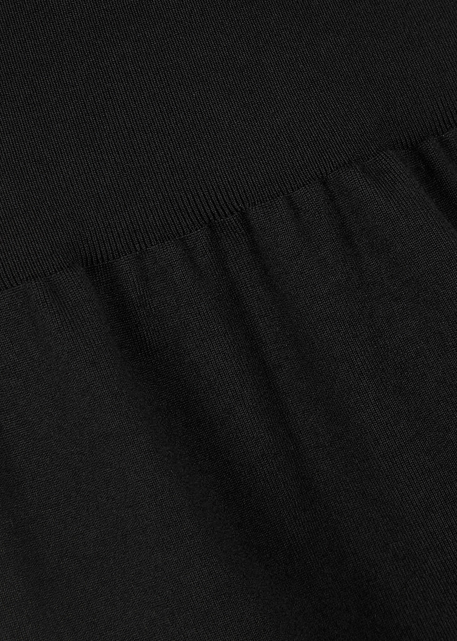 Perfect Fit black stretch-jersey leggings - 5
