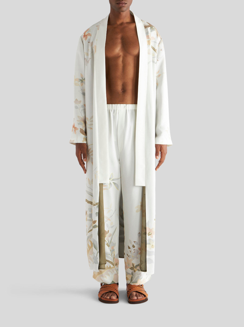 KIMONO-STYLE COAT WITH SHAWL LAPEL 4