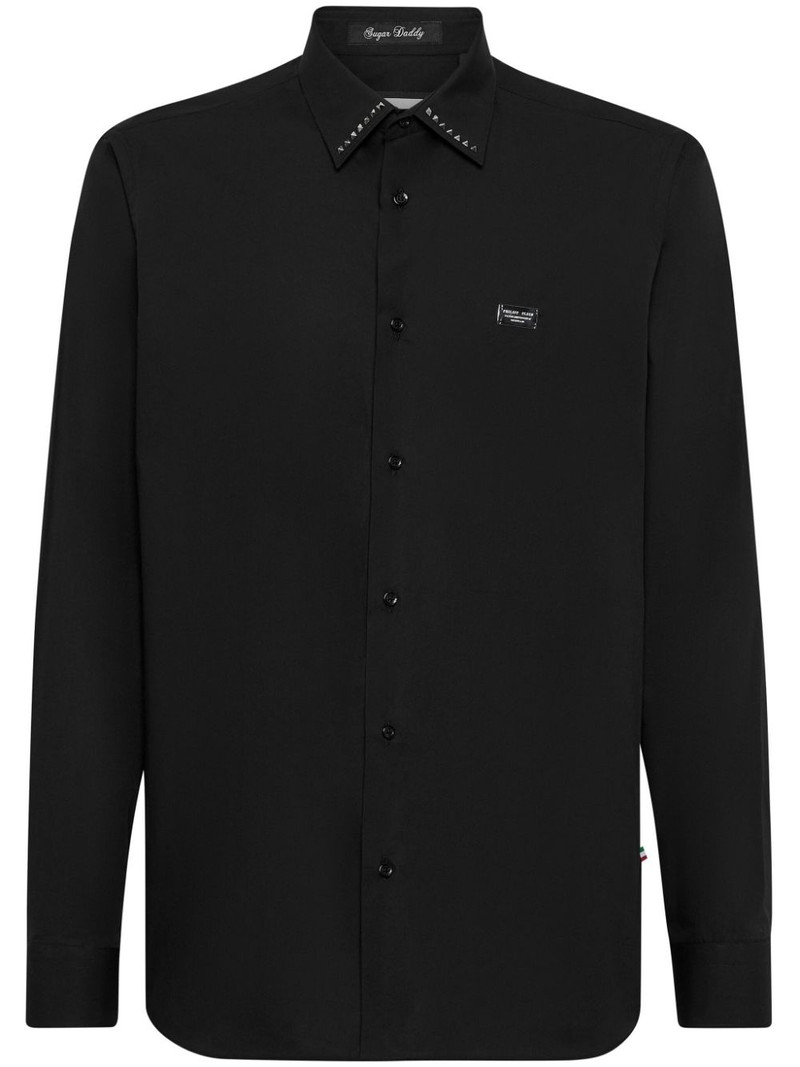 stud-detailing poplin shirt 1