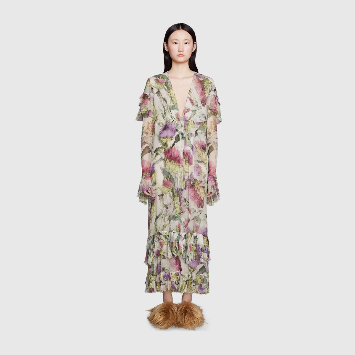 2015 Re-Edition thistles dress - 3