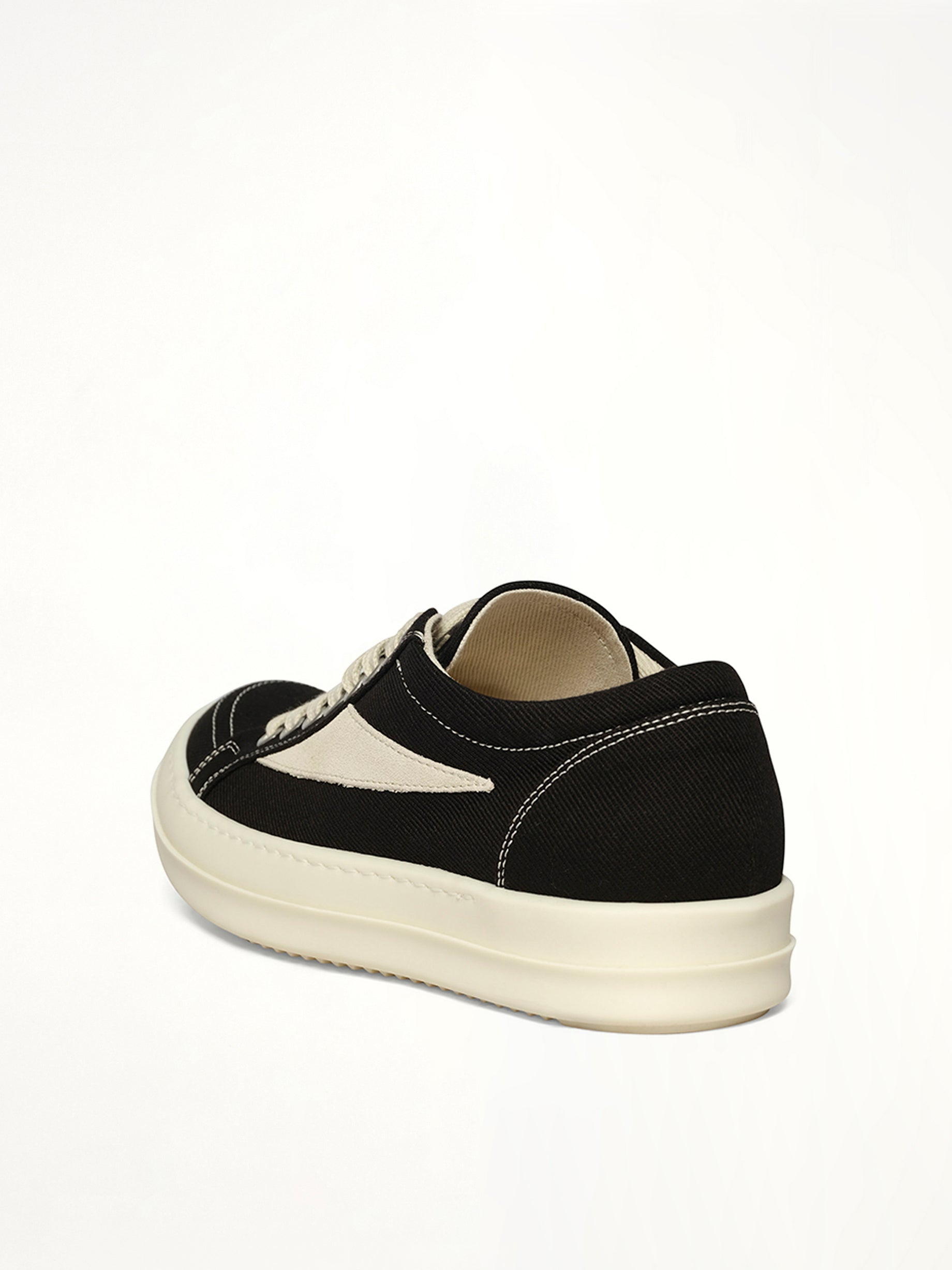 Vintage Sneaks in Black/Milk/Milk - 3