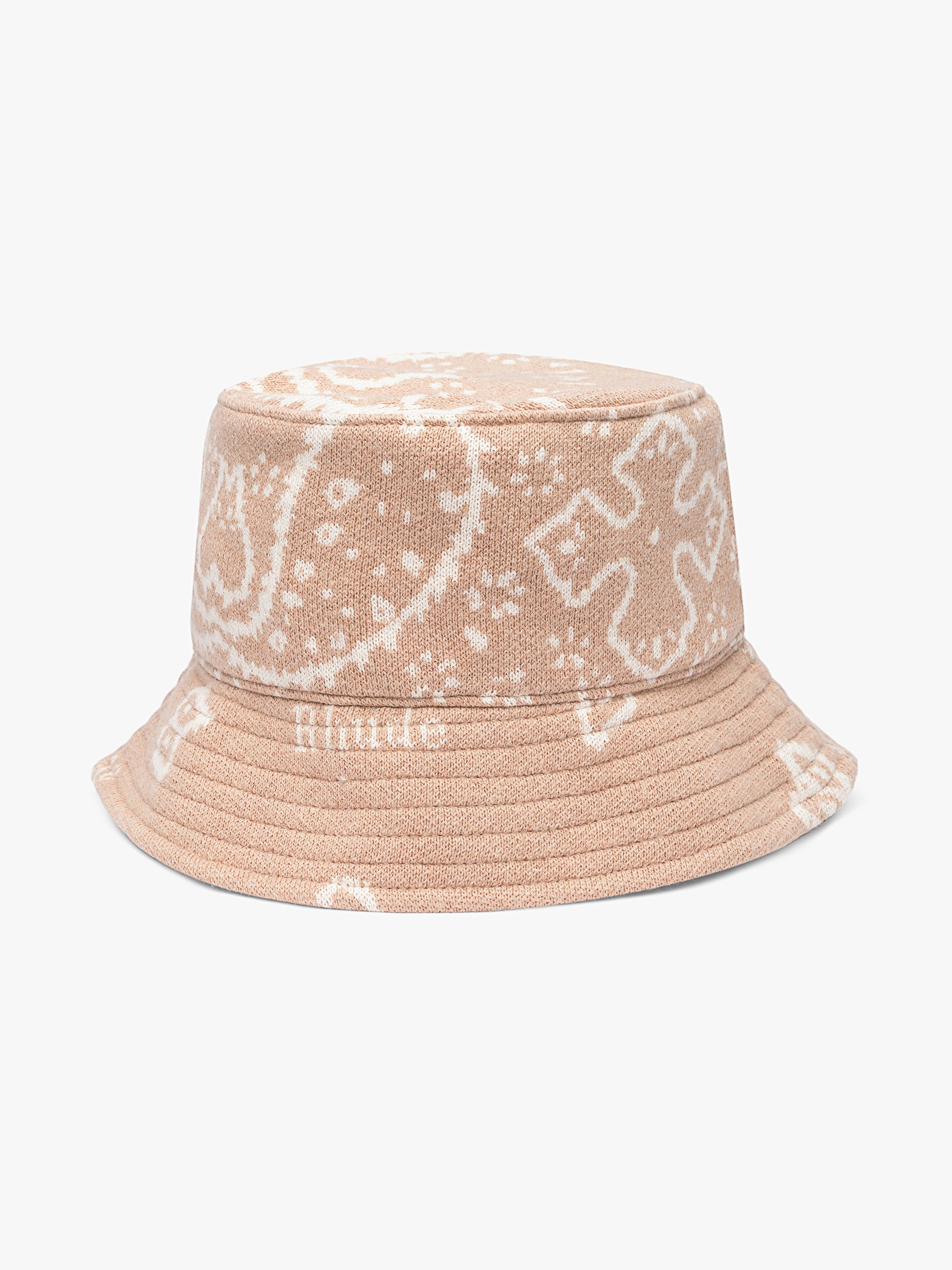 KNIT BUCKET HAT - 1