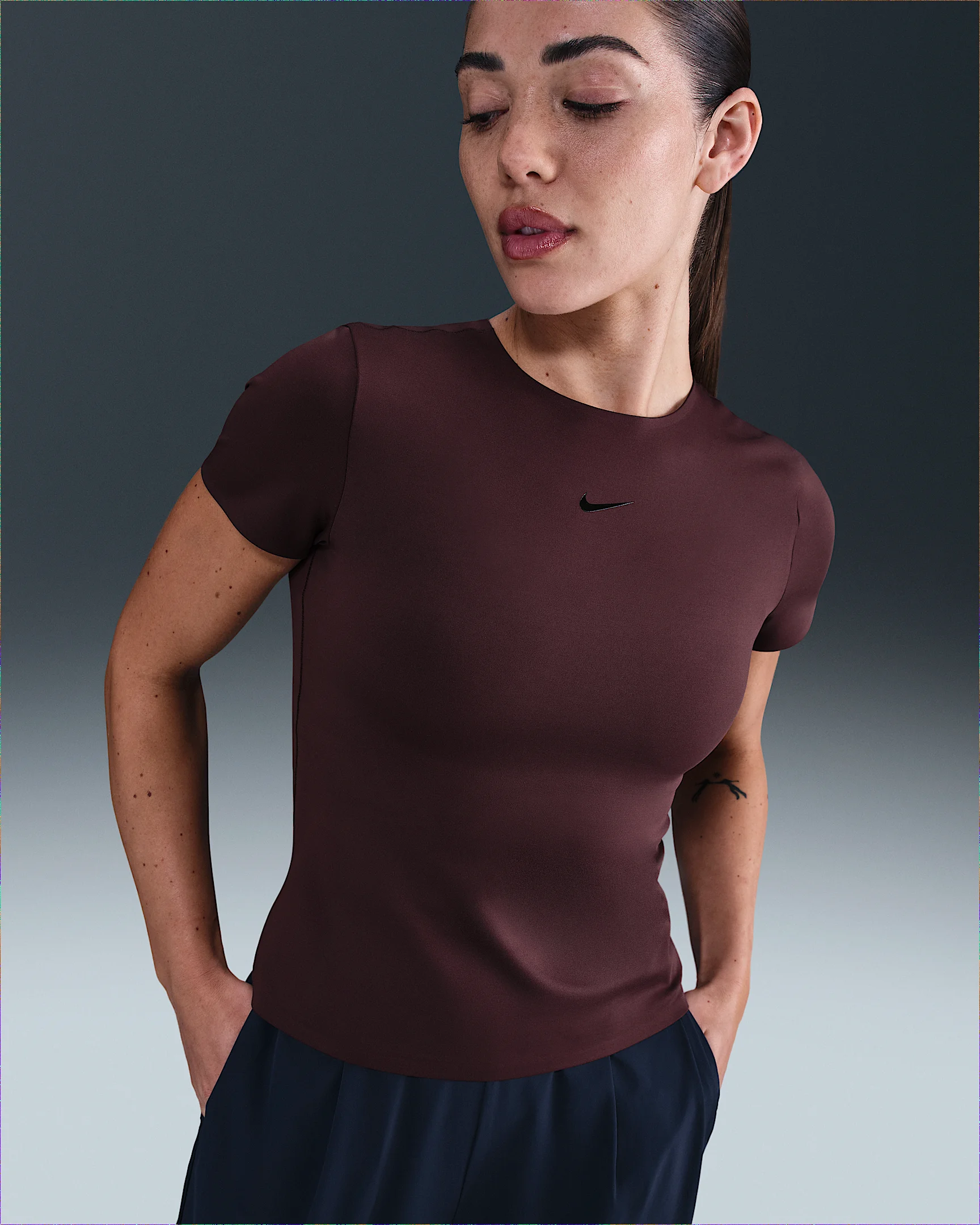 Nike Form Women's Short-Sleeve Top - 1