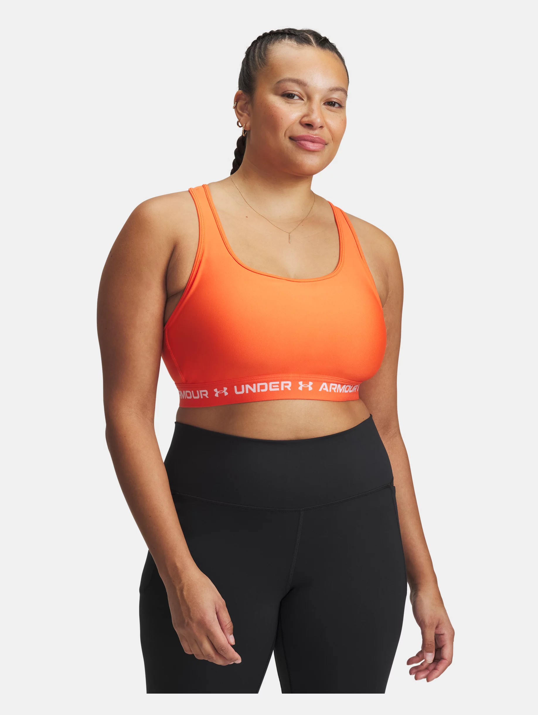 Women's Armour® Mid Crossback Sports Bra - 5