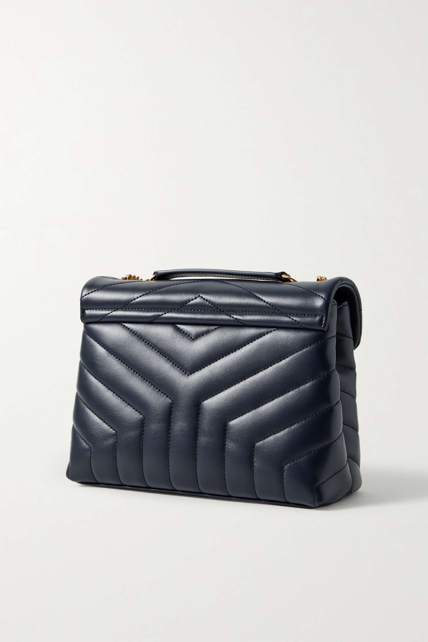 Loulou small quilted leather shoulder bag - 3