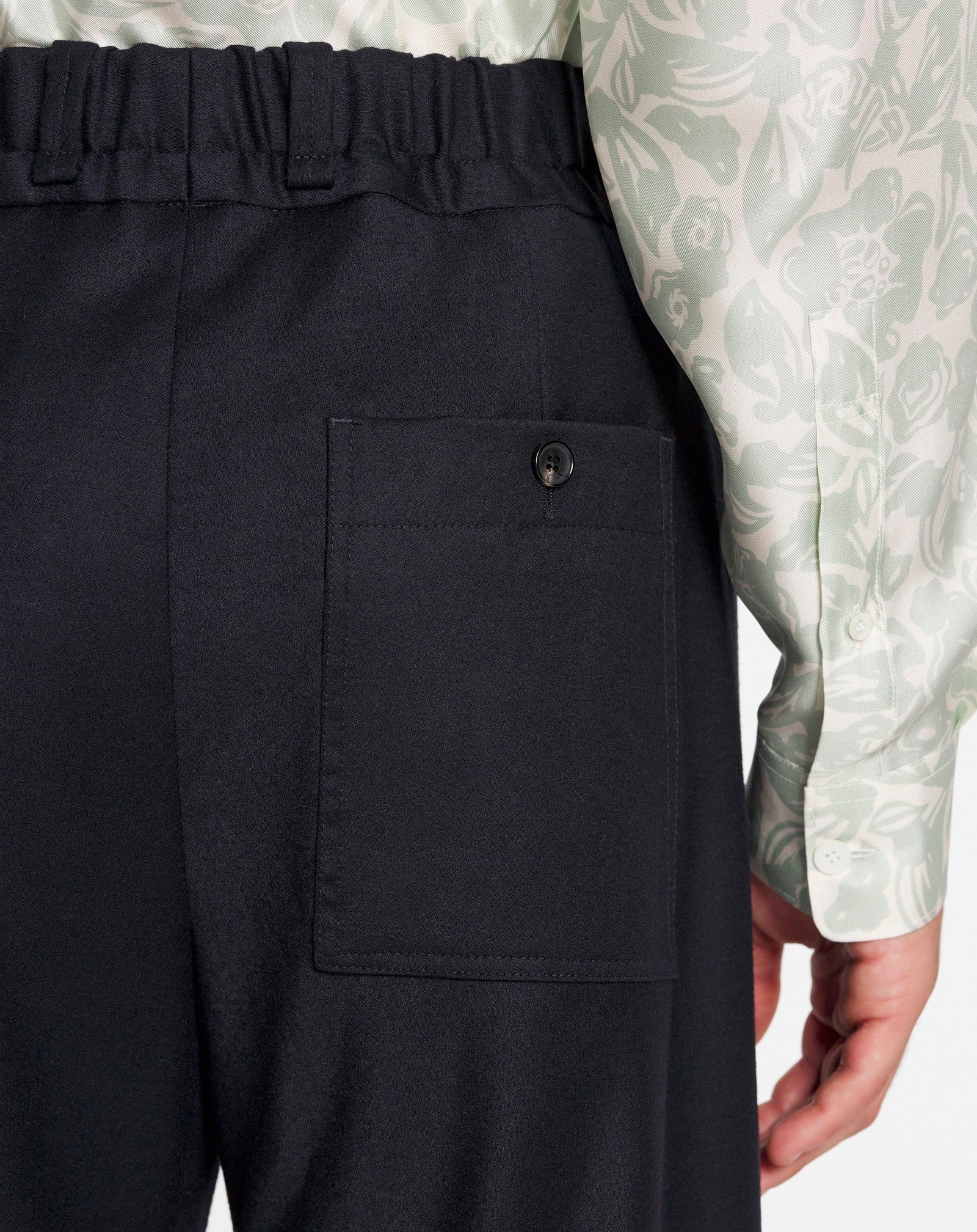 ELASTICATED TROUSERS - 5