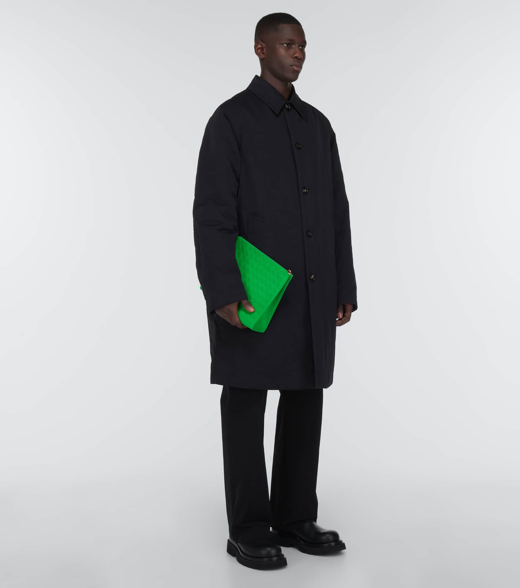 Intrecciato leather document case - 7