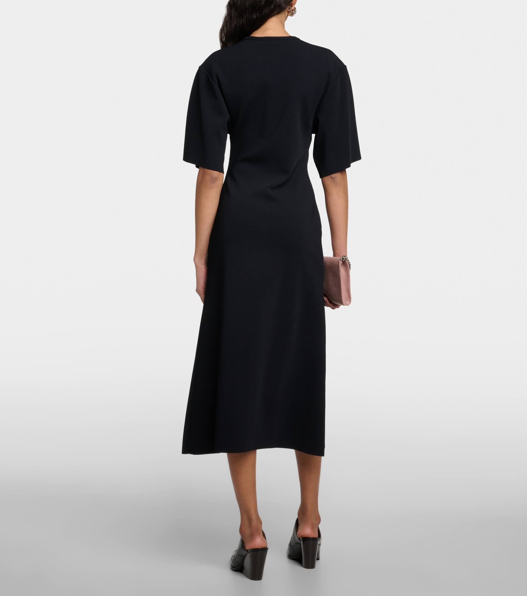 Ruffled midi dress - 3