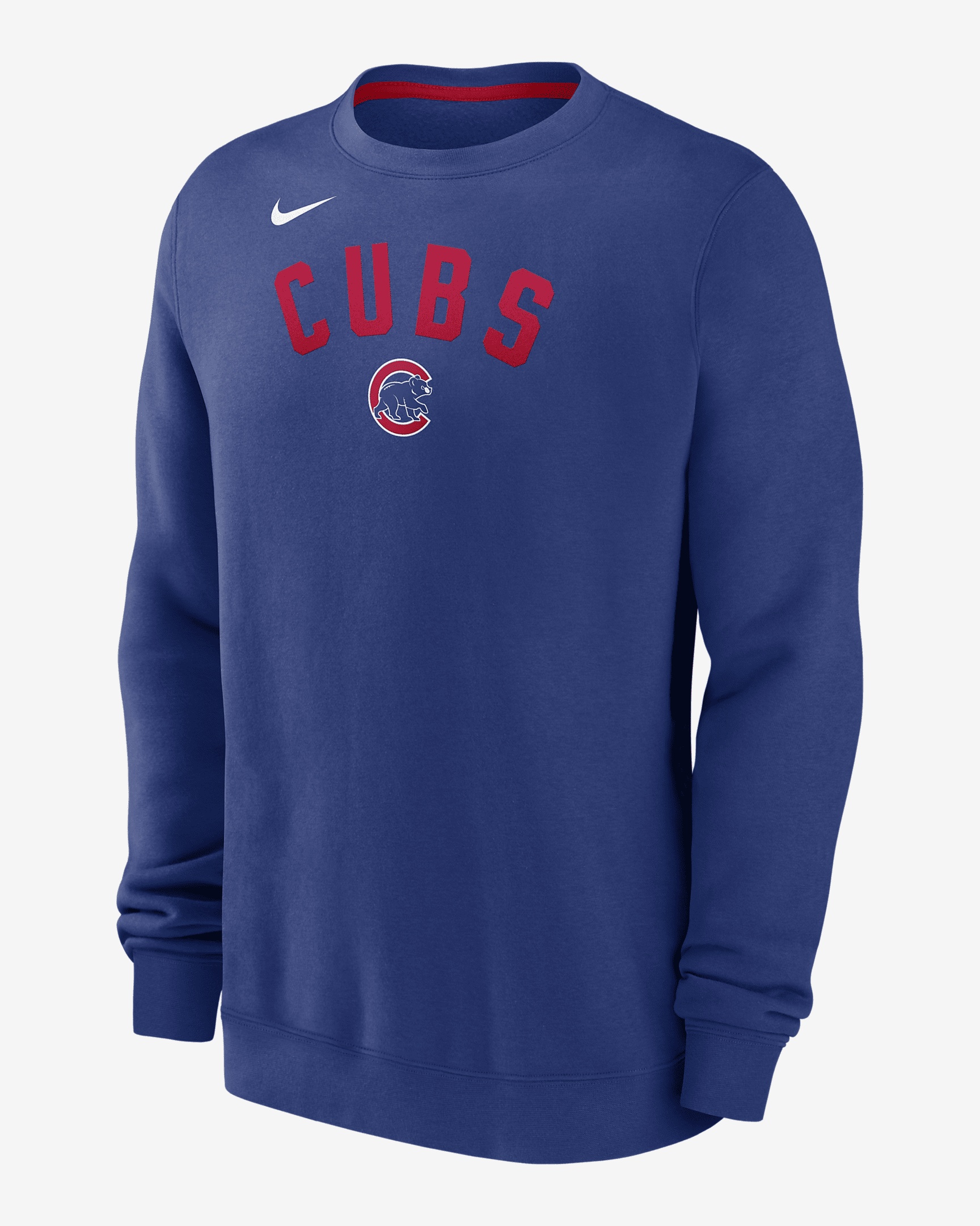 Chicago Cubs Classic Nike Men's MLB Pullover Crew - 1