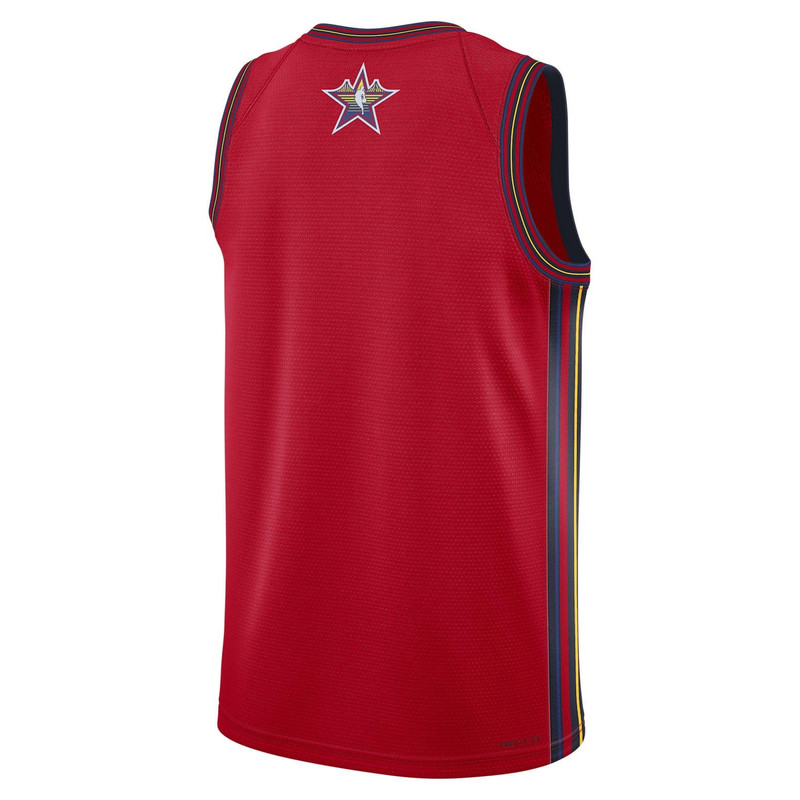 Jordan Air Jordan Dri-FIT NBA 2025 All-Star Weekend Team 1 Swingman Jersey 'University Red' FZ6801-657 outlook