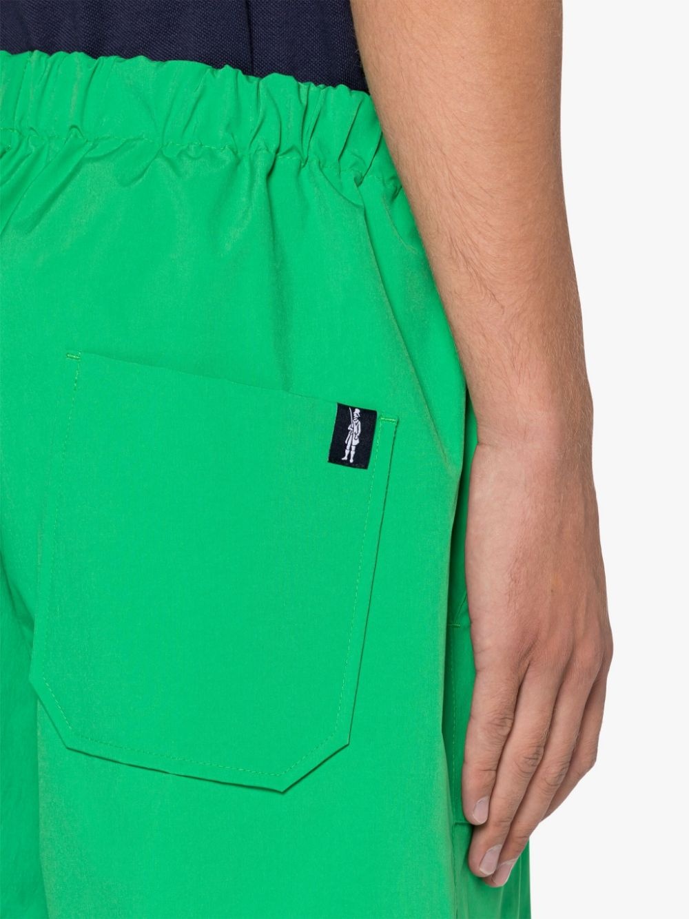 PLAIN CAPTAIN GREEN ECO DRY SHORTS - 6