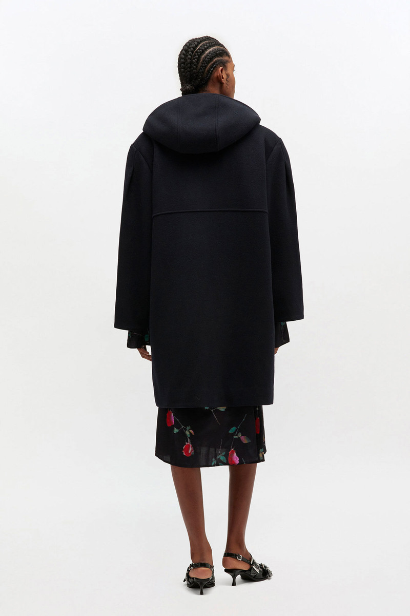WOOL DUFFLE COAT 3