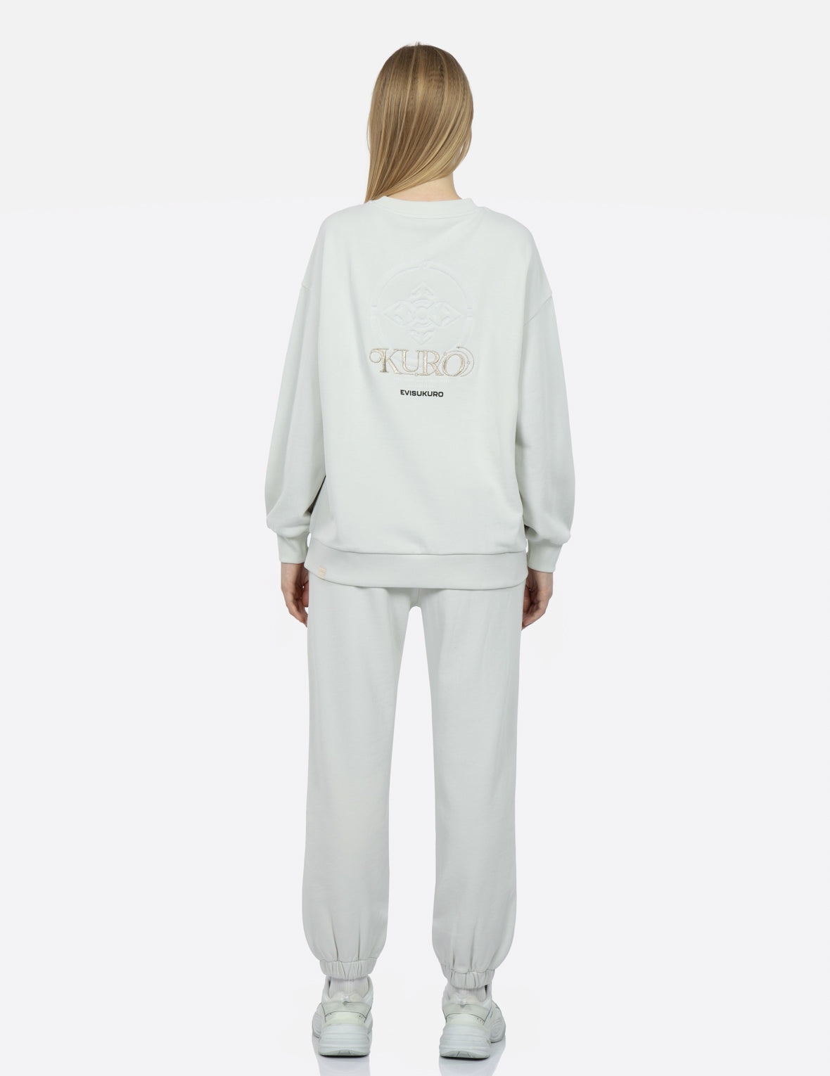 Logo and Seagull Embroidery Sweatpants - 6