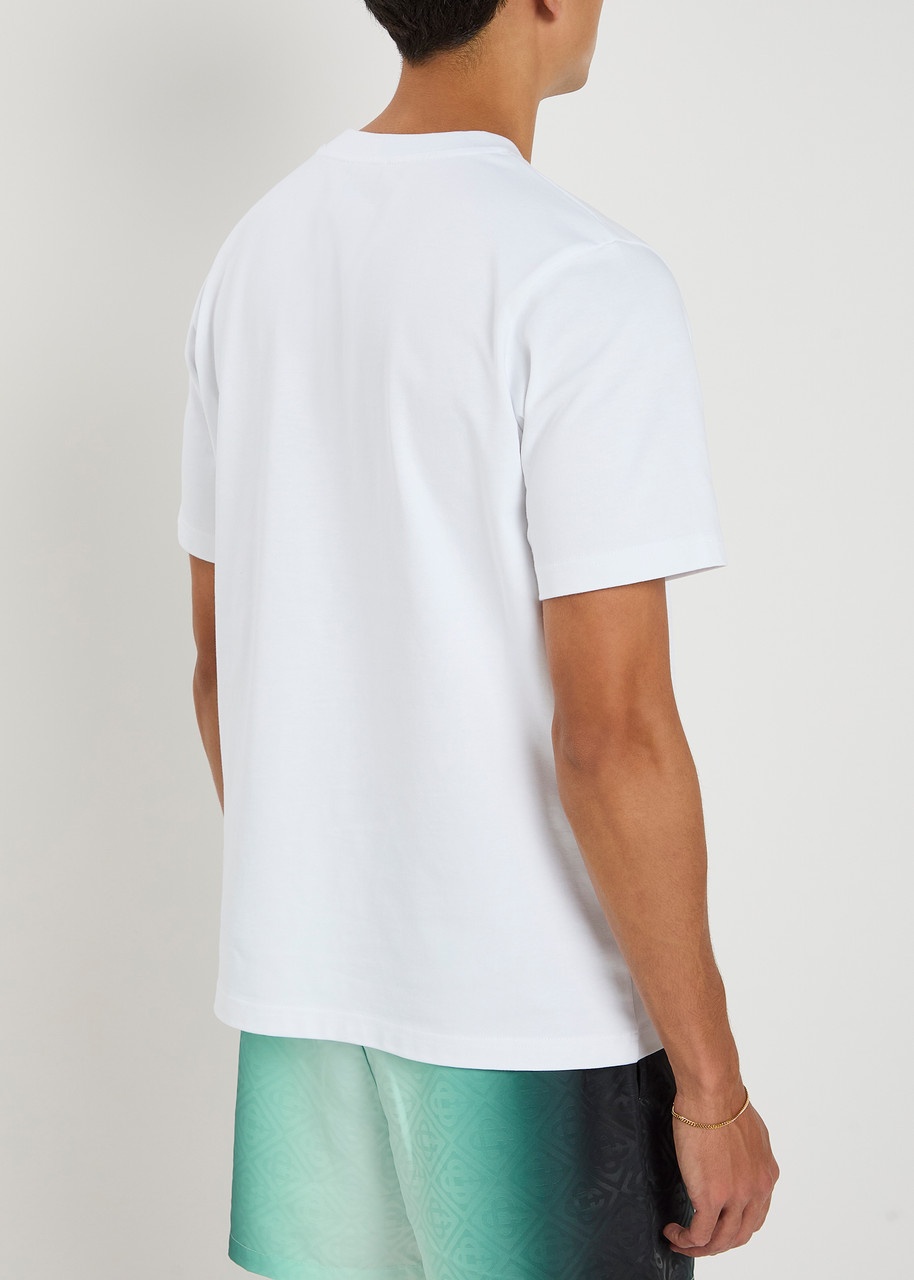 Casablanca Montagne Logo-print Cotton T-shirt - 3