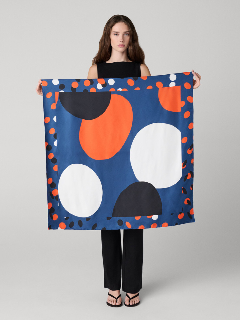 DIANE VON FURSTENBERG Flag Scarf outlook