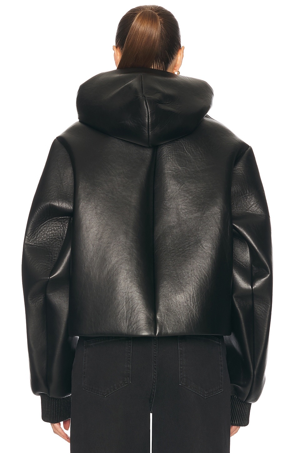 Cropped Hooded Jacket - 3