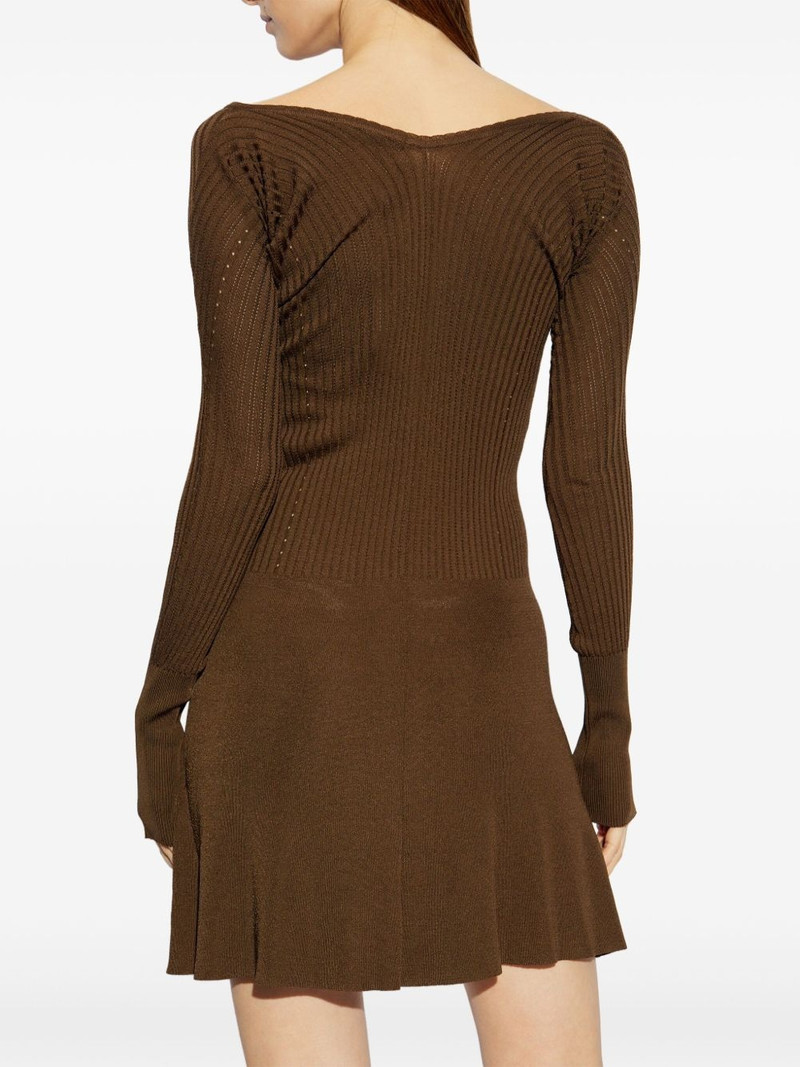La Robe ribbed minidress 4