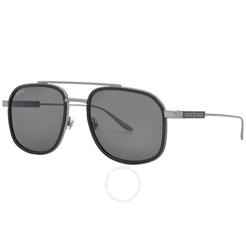 Gucci Grey Navigator Men's Sunglasses GG1310S 001 56 5