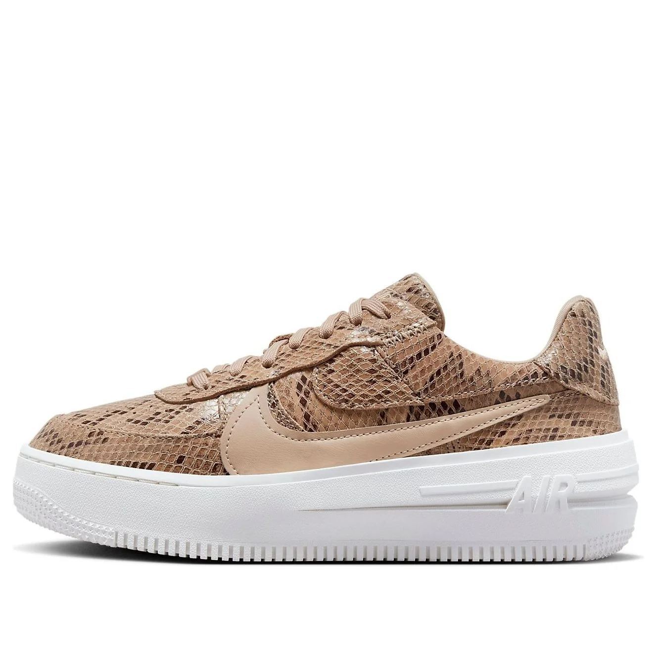 (WMNS) Nike Air Force 1 PLT.AF.ORM 'Snakeskin' FJ4965-200 - 1