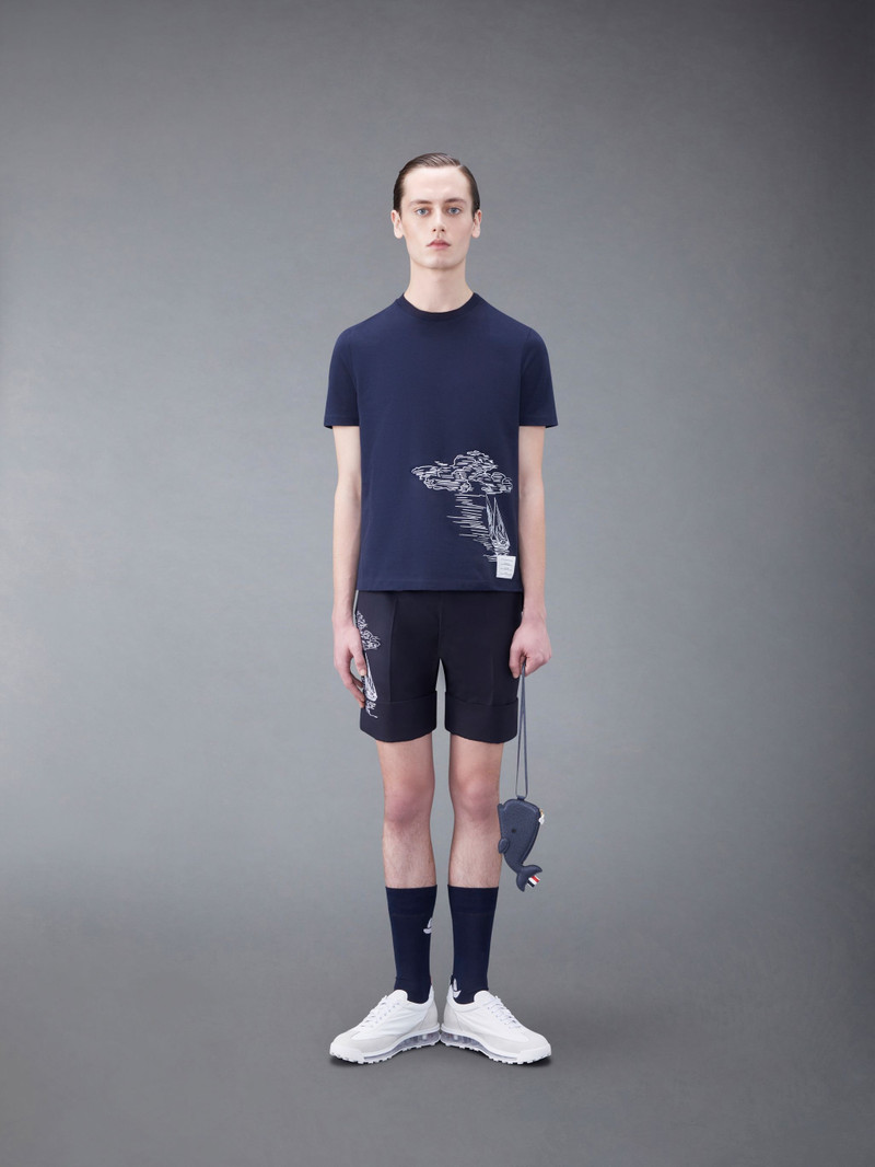 Midweight Jersey Print Short Sleeve Tee 3