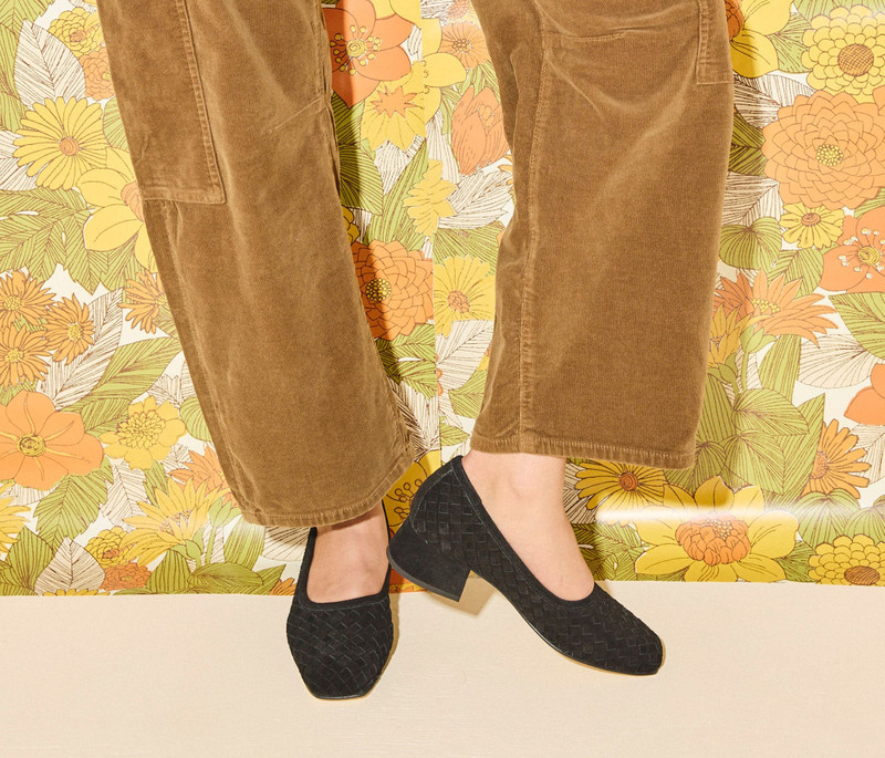 FRĒDA SALVADOR JAYLA WOVEN BALLET HEEL outlook