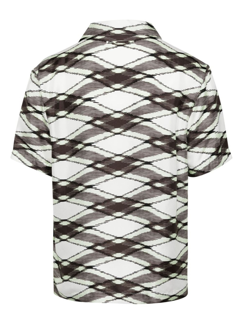 Missoni patterned silk short sleeve shirt outlook