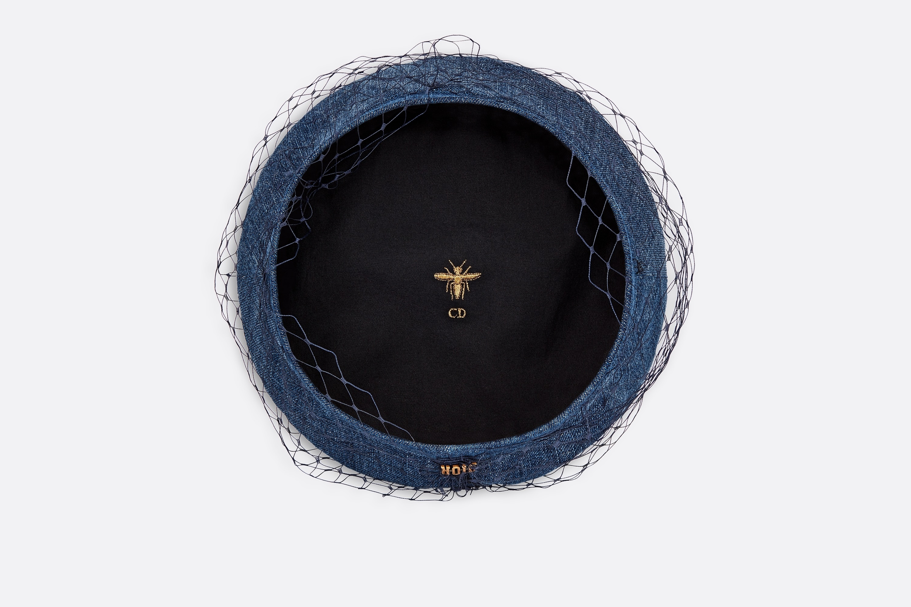 Dior Arty Parisian Beret with Veil - 4