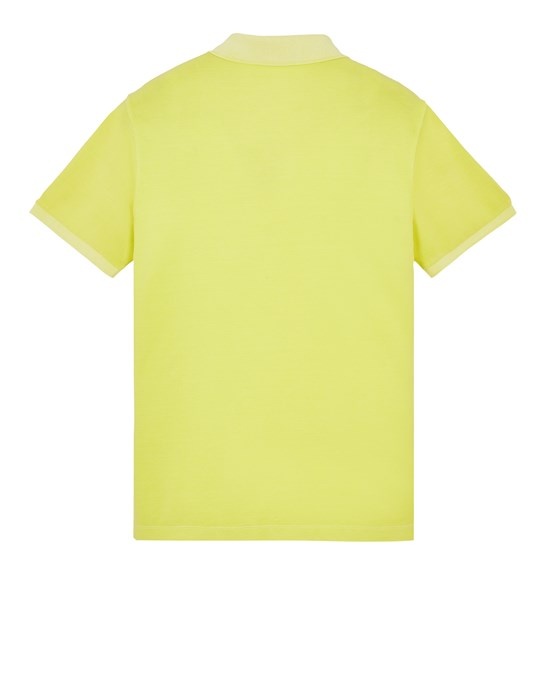 22S67 COTTON PIQUÉ_GARMENT DYED + PIGMENT DYE LEMON - 2