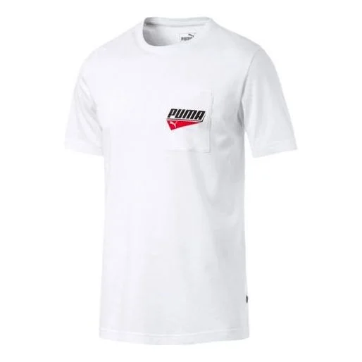 PUMA Pocket T-Shirt 'White' 844617-02 - 1