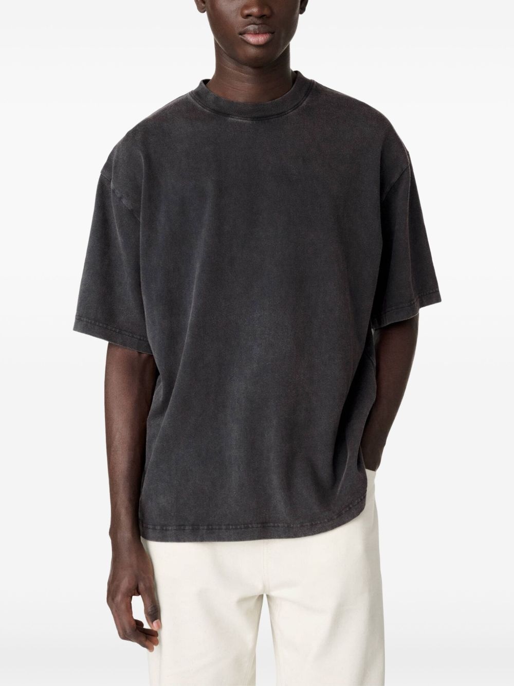 logo-patch organic cotton t-shirt - 3