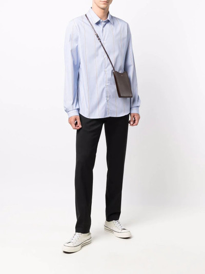 A.P.C. striped button-up shirt outlook