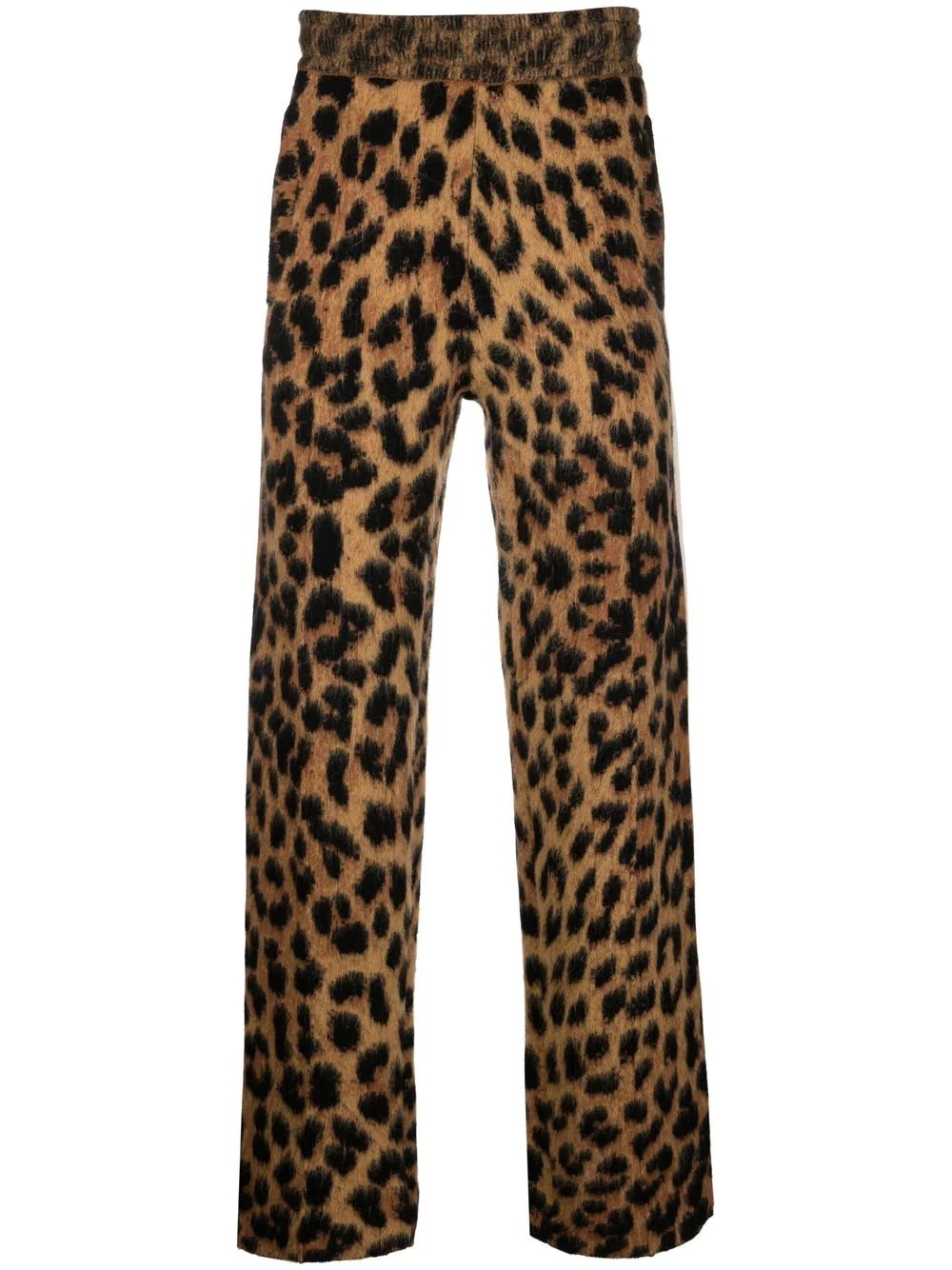 animalier brushed track pants - 1