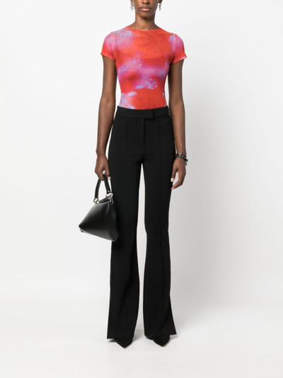 Helmut Lang high-waisted slim-fit trousers outlook