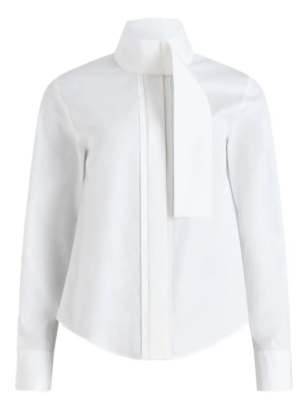 The ASCOT COLLAR BLOUSE by PATOU is a refined addition to your wardrobe. Crafted from luxurious mate - 1