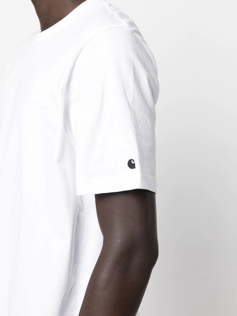 logo-print cotton T-shirt 5