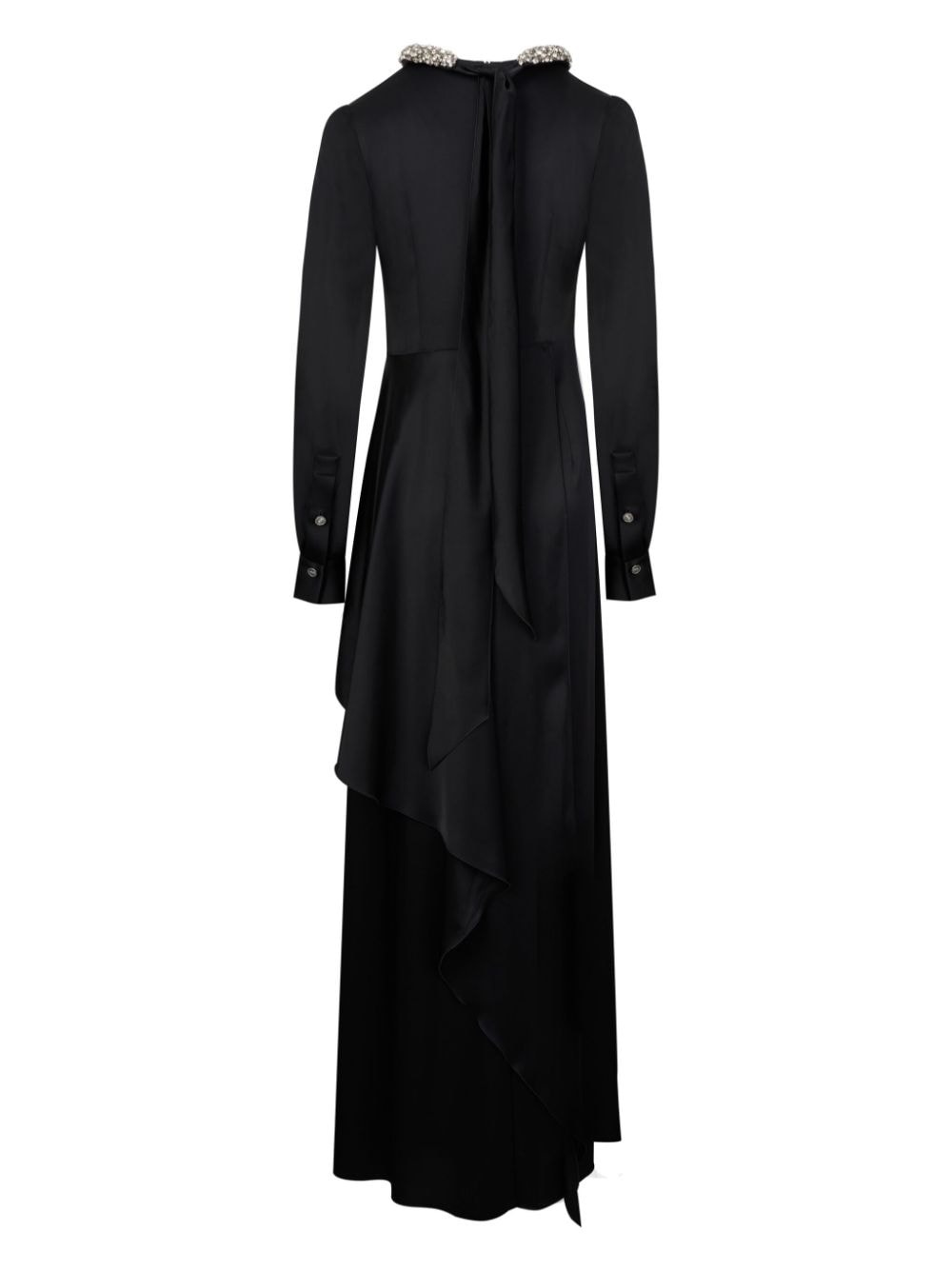 crystal-embellished gown - 5