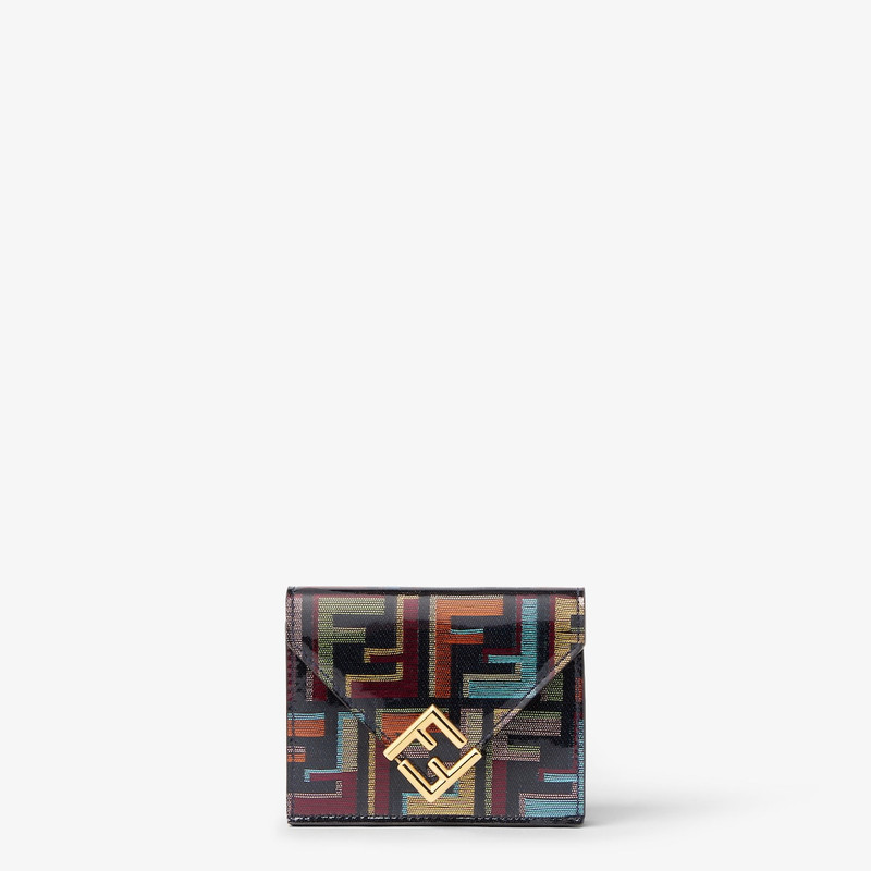 FF Diamonds Wallet Multicolor glazed FF fabric wallet 1
