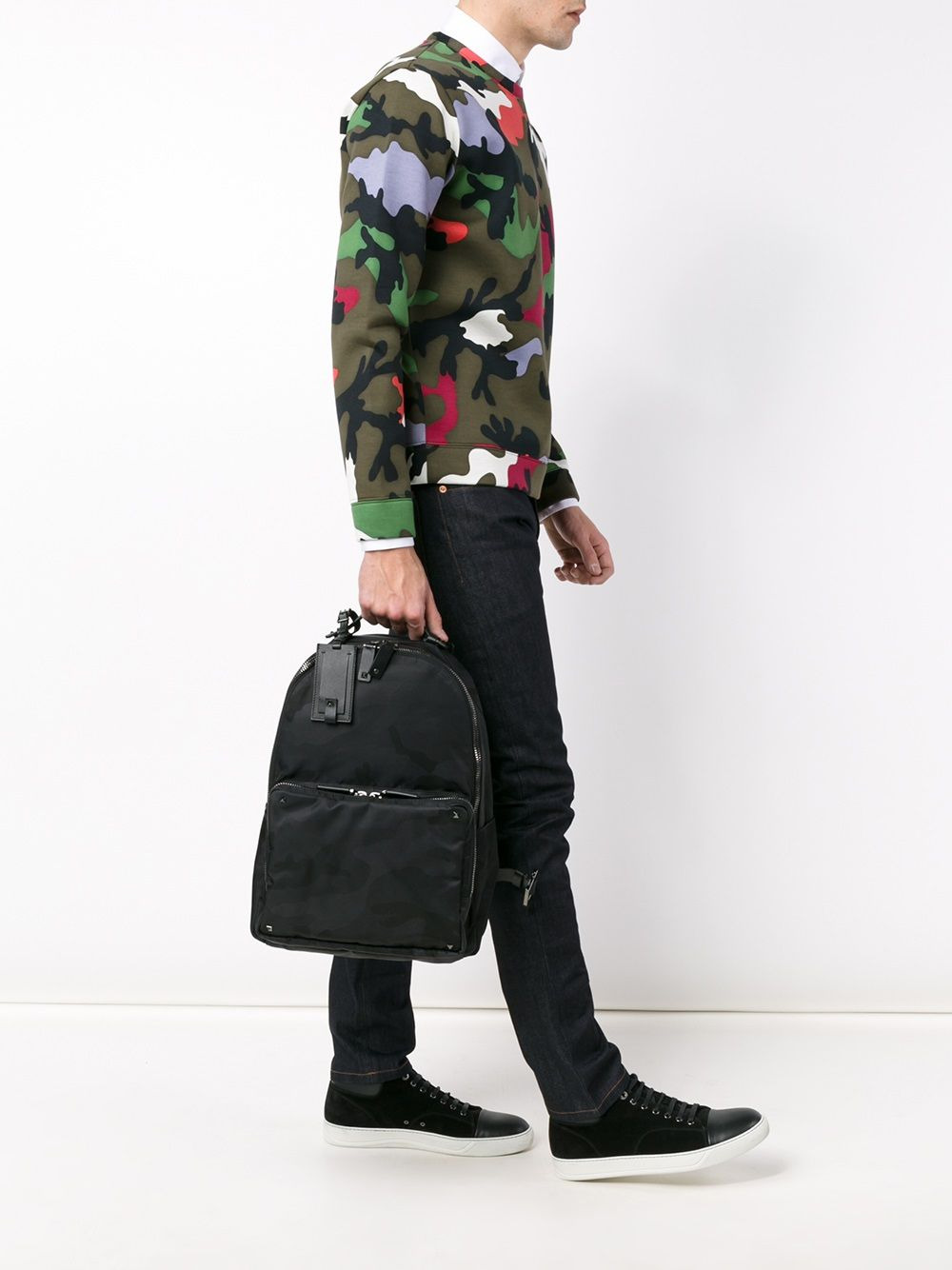 Valentino Garavani camouflage backpack - 2