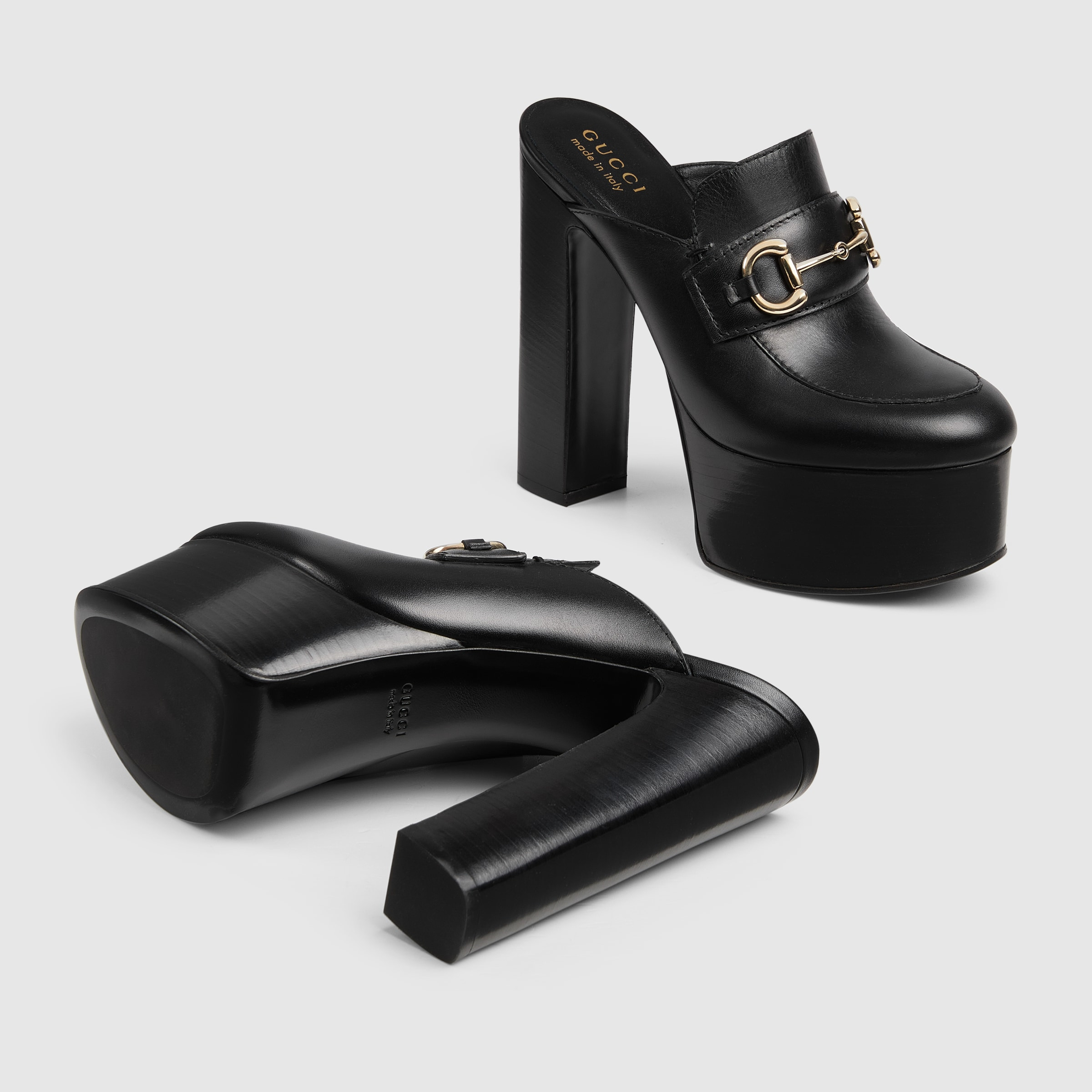 Women's platform mule with Horsebit - 7