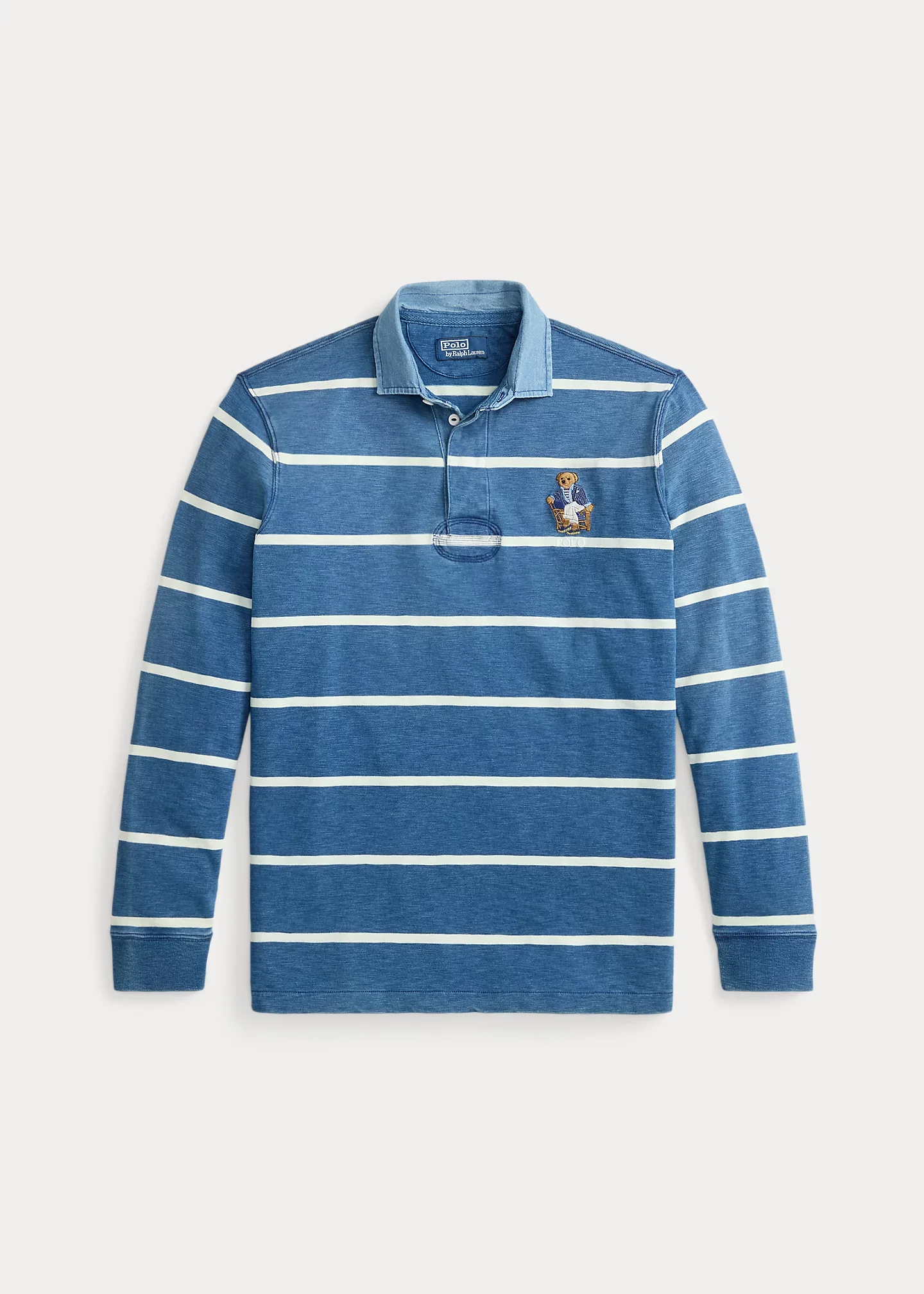 Classic Fit Polo Bear Rugby Shirt - 1