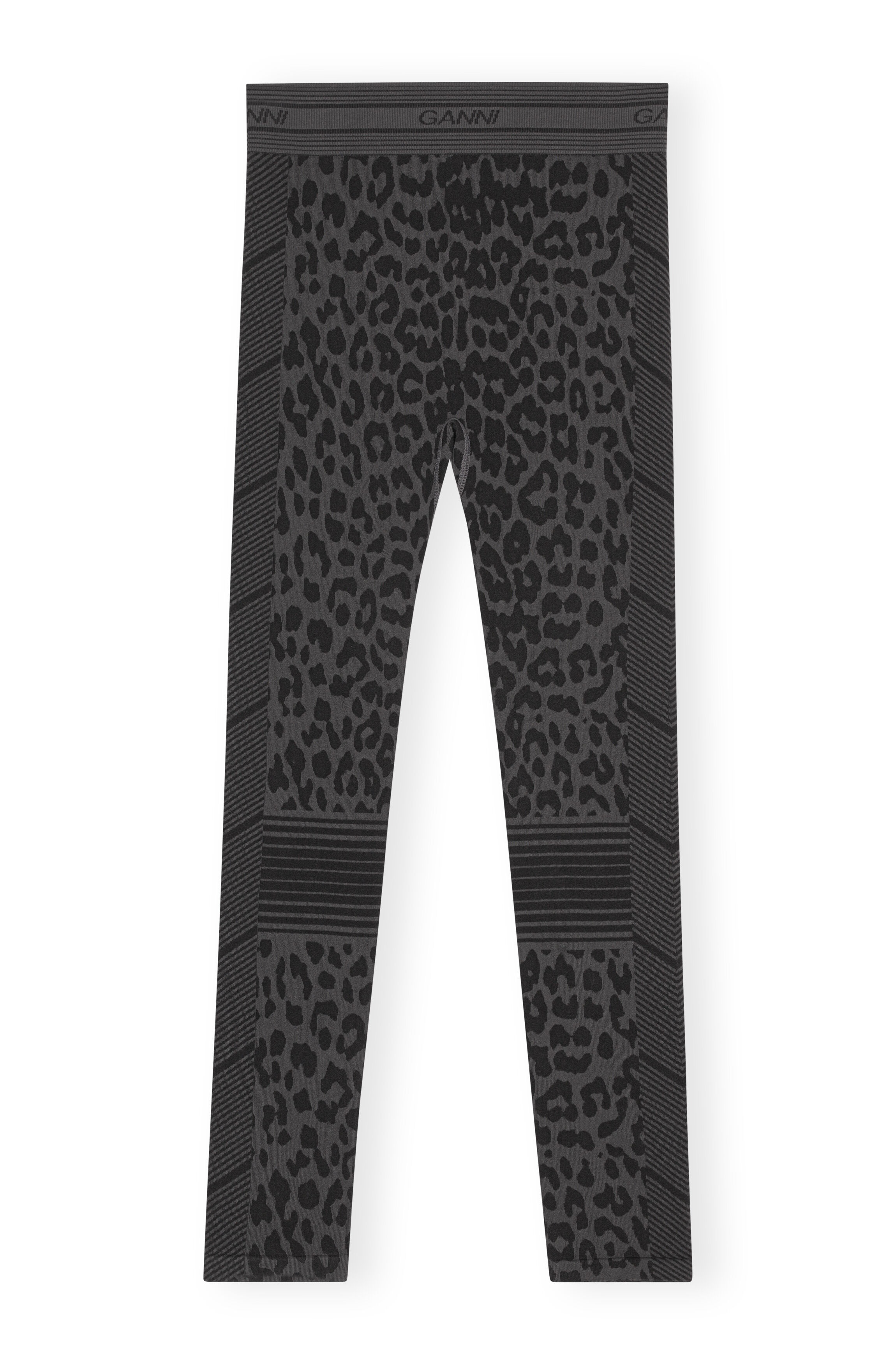 SEAMLESS JACQUARD LEGGINGS - 5