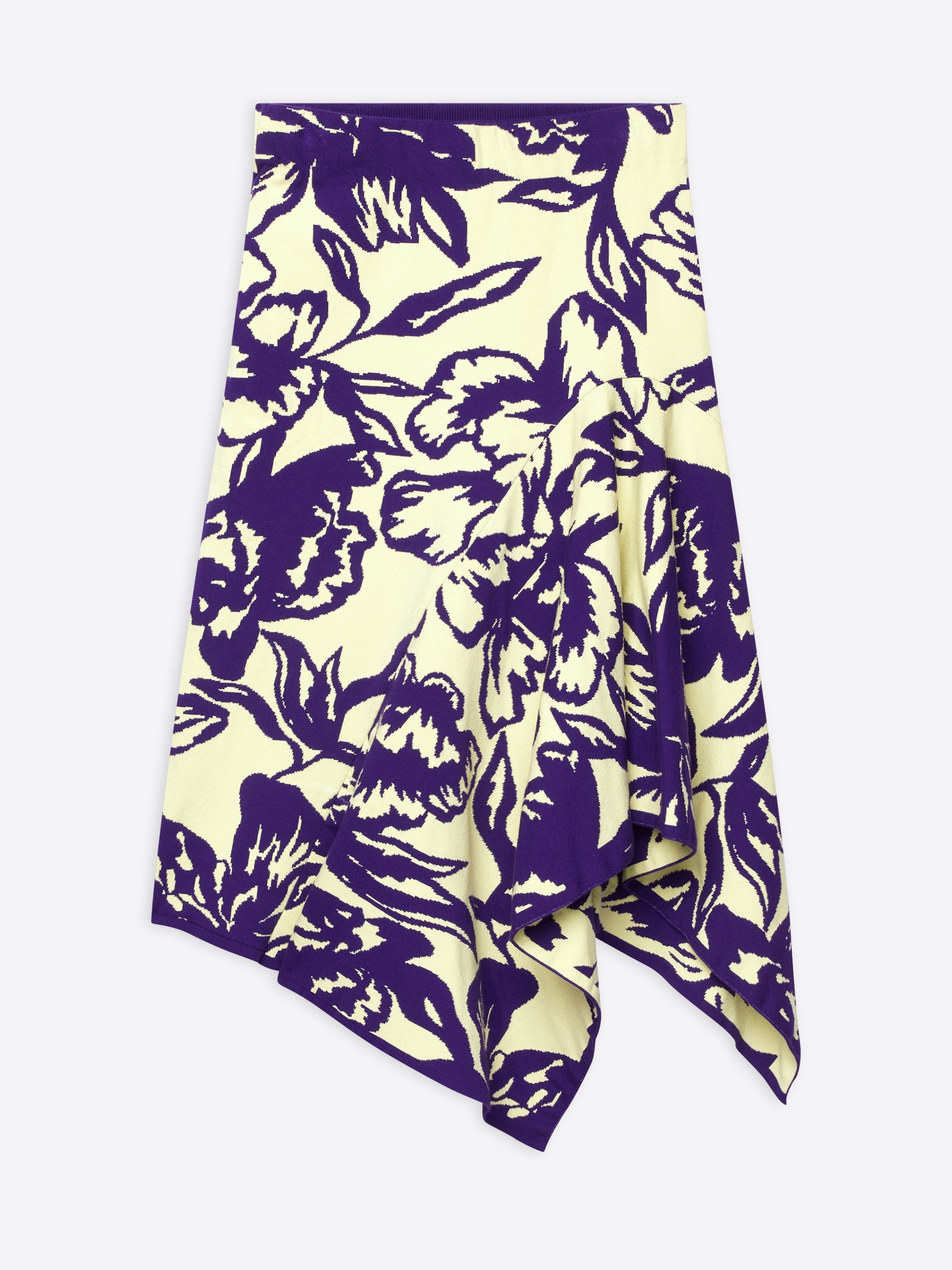 JAQUARD KNIT SKIRT - 1