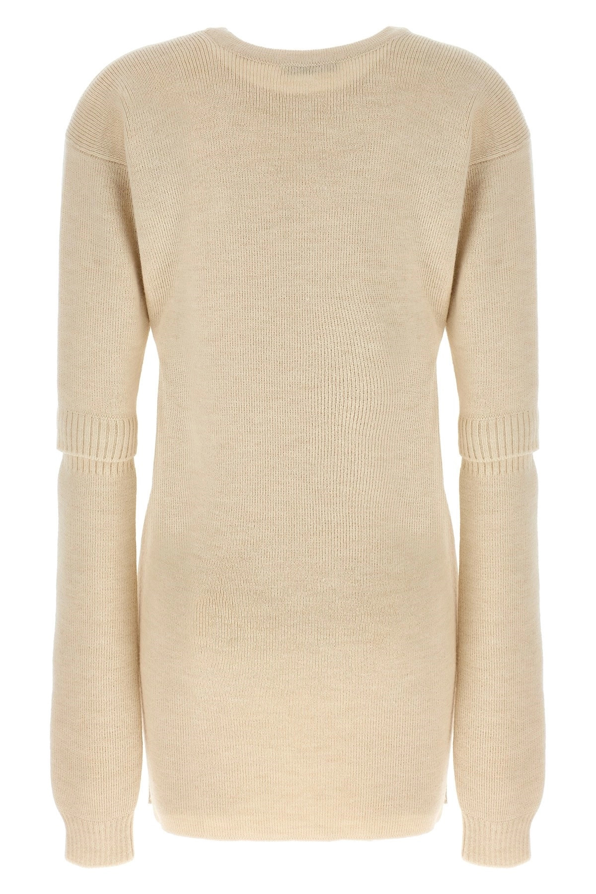 Knitted dress with removable sleeves - 2