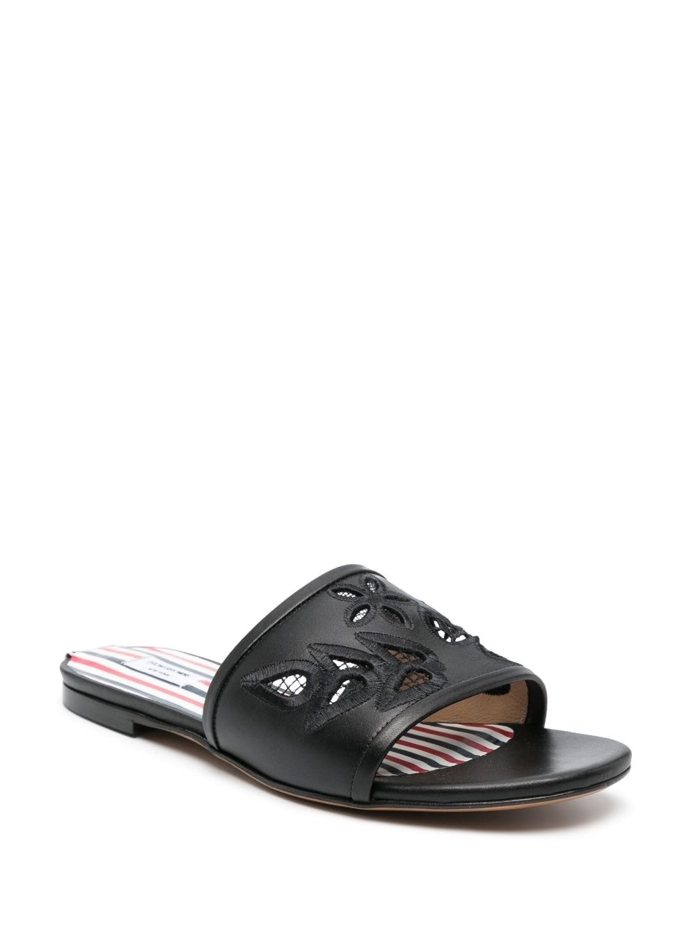 Icon Claquette leather slides - 2